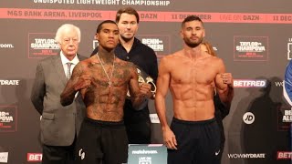 BOTH MEN IN INSANE SHAPE  CONOR BENN amp CHRIS ALGIERI WEIGHIN FOR THE FINAL TIME IN LIVERPOOL [upl. by Pence]