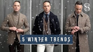 5 Winter Trends To Wear Now  Men’s Fashion Trends Winter 2019 [upl. by Henricks529]