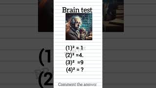 braintest maths iqtest generalknowledgequestions [upl. by Crissy1]