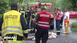 Unwetter über Arnsdorf und Fischbach [upl. by Terag876]