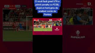 UTA a primit penalty cu FCSB după un henț decis la VAR [upl. by Hau435]