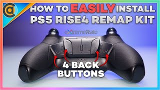 HOW TO install PS5 Rise4 remap kit DualSense Extremerate No Soldering BDM010 amp BDM020 [upl. by Zap]