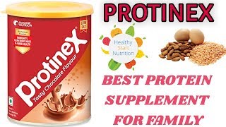 ProtineX Protein Powder Review  ProtineX High Protein Nutritional Supplement  Chocolate 400gm Tin [upl. by Cedell]