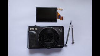 Replacing camera screen Canon SX720 [upl. by Giliana241]