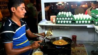 Ahmedabad Street Food Omelette Center Ahmedabad India Video 1  Shot on Fujifilm XT1 [upl. by Nnaecyoj]