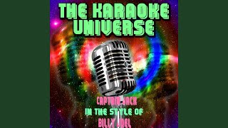 Captain Jack Karaoke Version In the Style of Billy Joel [upl. by Ecela]