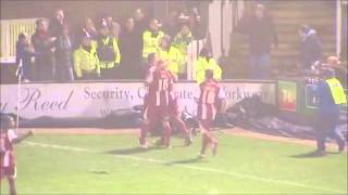 Hereford 12 Cheltenham AET FA Cup 2nd Round Replay 111212 [upl. by Ilojna]