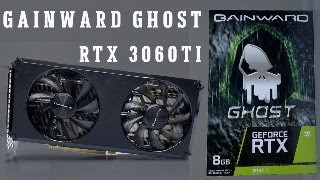 GAINWARD GHOST RTX 3060TI 8GB UNBOX INSTALL TEST [upl. by Isobel]