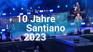 10 Jahre Santiano Jubiläum  Bad Segeberg 2023  Wasser Wasser Live  4K UHD [upl. by Nihcas]