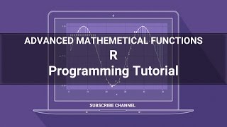 R Programming Tutorial  11  ADVANCED MATHEMATICAL FUNCTIONS IN R PROGRAMMING RPROGRAMMING [upl. by Eurd]