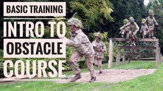 First day on the obstacle course  British Army Pirbright [upl. by Ttocserp]