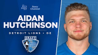 Lions DE Aidan Hutchinson Talks NFL Draft Michigan amp More with Rich Eisen  Full Interview [upl. by Jaycee]