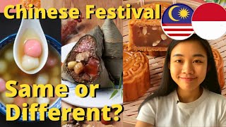 Chinese Traditional Festival Food Indonesia VS Malaysia [upl. by Viradis999]