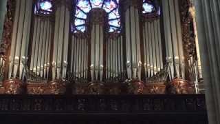 Le grand orgue de Notre Dame de Paris  4  Concert inaugural [upl. by Chang]