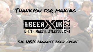 Thankyou for making BeerX UK 2022 the UKs biggest beer amp brewing trade event [upl. by Nittirb]