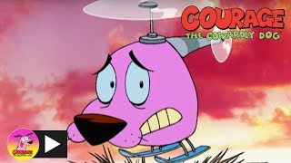 Courage The Cowardly Dog  Helicopter Dog  Cartoon Network [upl. by Nalaf]