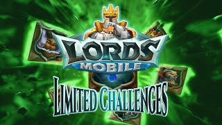 Nov 25 2023 Lords Mobile Limited Challenge Barbaric Journey Stage 5 Auto [upl. by Islean]