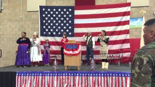 NAVAJO  National Anthem Star Spangled Banner  Callie Bennett [upl. by Douglas]