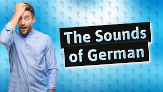 How Does German Sound Compared to Other Languages [upl. by Nodnahs369]