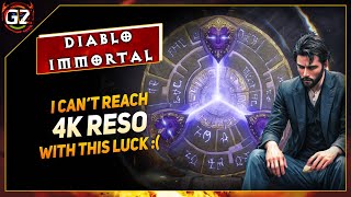 I Will Not Reach 4k Reso With This Luck  Diablo Immortal [upl. by Monti]