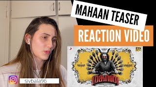 Mahaan  Official Tamil Trailer REACTION  Vikram Dhruv Simha Simran [upl. by Urien]