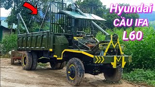 Review Chiếc Xe Độ Hyundai Với Cặp Cầu IFA L60  Review the 6engine vehicle with IFA L6 bridge pair [upl. by Nairbo]