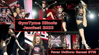 GymTyme Illinois Jamfest 2023 with Fever Team Uniform Reveal BTS [upl. by Nylidam]