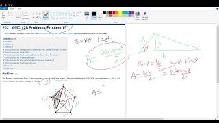 2021 AMC 12B Problem 15 [upl. by Filahk272]