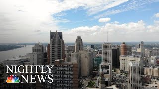 How Detroit Went From A Booming Metropolis To A Shrinking City  NBC Nightly News [upl. by Constantino917]