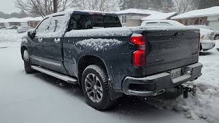 2022 Silverado 30 Duramax Cold Start 25C [upl. by Nylteak]