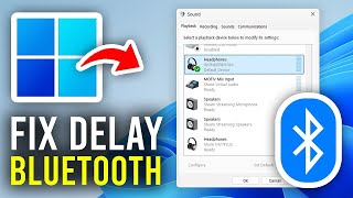 Fix Bluetooth Delay amp Lag In Windows 11 amp 10 2024 🚀  Say Goodbye to Audio Latency [upl. by Callean]