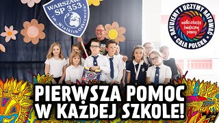 Rok szkolny 20242025 z pierwszą pomocą w centrum uwagi [upl. by Kcered]