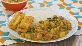 Picante de carne receta peruana  BUENAZO [upl. by Coussoule]