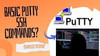 Basic Putty SSH commands ✅🔥 [upl. by Oicelem169]