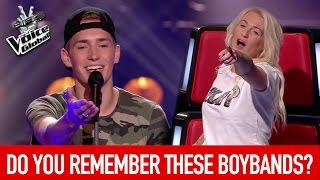 BEST BOYBAND songs on The Voice  The Voice Global [upl. by Negah]