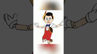 Disney Pinocchio Fanart  Aaron Craven fanartdisneypinocchio2022shorts [upl. by Acinyt]