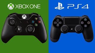 Playstation 4 x XBOX ONE Os controles e suas diferenças [upl. by Brosine632]