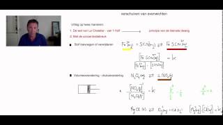 Het verschuiven van evenwichten  1  Scheikundelessennl [upl. by Egap]