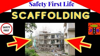 scaffolding collapse  Fall prevention  scaffold safetyfirstlife [upl. by Olyhs]