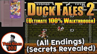 DuckTales 2 NES Walkthrough  100 Guide  Video Games 101 [upl. by Snider]