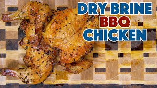 Dry Brine Brown Sugar Smoked Chicken Recipe [upl. by Hugh548]