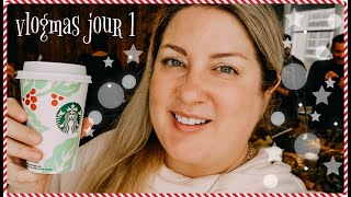 DÉGUSTATION STARBUCKS ET CHOSES FESTIVES 🎄 VLOGMAS 2018 JOUR 1 [upl. by Sivaj944]