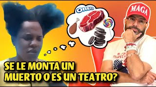 Cubana quotmonta un muertoquot o un teatro el video que prefieren viralizar desde la lsla [upl. by Shalne]