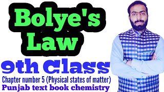 Boyles law  Explanation of Boyles law  9th of Class chemistry  Chno4 [upl. by Serafine]