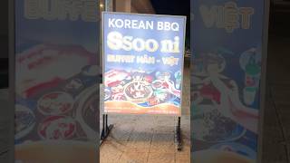 All You Can Eat Korean BBQ in Da Nang Vietnam 😋 [upl. by Georgi]