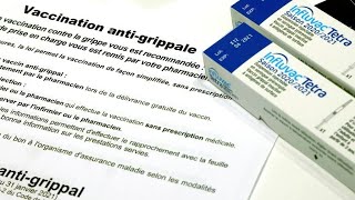 Avec larrivée de la grippe saisonnière ruée sur les vaccins et craintes de pénurie [upl. by Hartman]