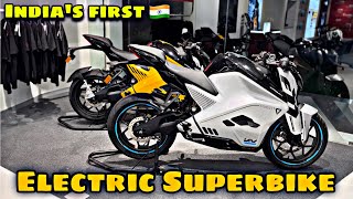 Ultraviolette f77 Mach 2 Electric Superbike More power than z900 😱 India’s first [upl. by Gian548]