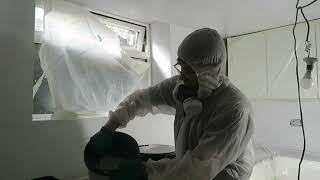 Erbauer EPS800 How to mix and thin down emulsion paint for paint sprayer PART 1 [upl. by Spearing]