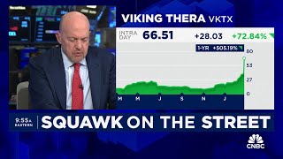 Cramer’s Stop Trading Viking Therapeutics [upl. by Horwath172]