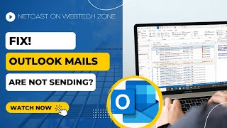 How to Send Email From Outbox  Fix Outlook Mails are Not Sending [upl. by Idnym603]